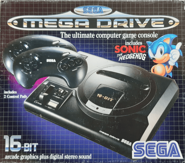 Sega Mega Drive Console box art for Sega Mega Drive